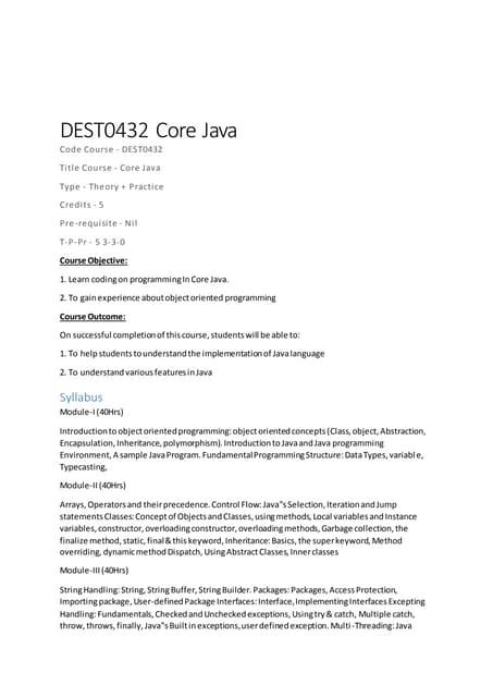 Core Java Syllabus for Beginner に対する画像結果