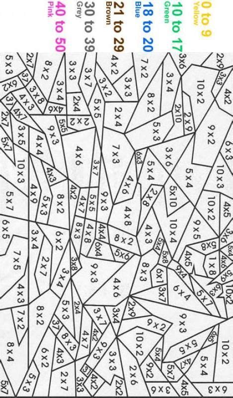 Image result for Coloring Multiplication