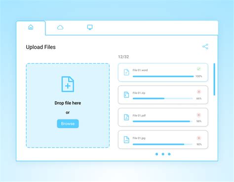 Image result for File Upload Fail UI