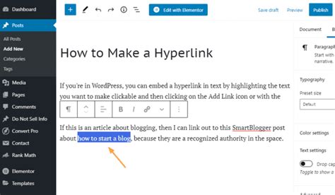 How to Hyperlink a Link に対する画像結果