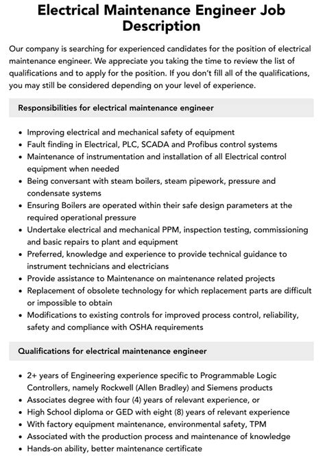 Image result for Electrical Engineer Responsibilities