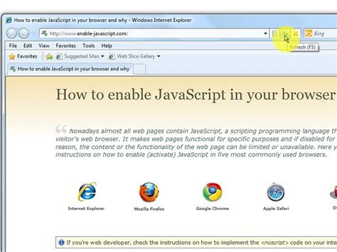 Image result for Enable JavaScript Desktop