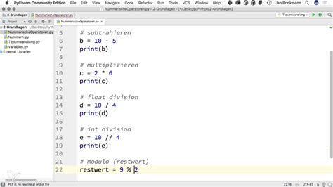 Toradh íomhá ar Python Arithmetic Operations