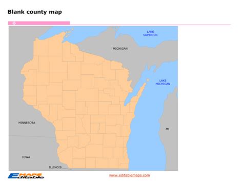 Image result for Wiscon Zip Code Map by County