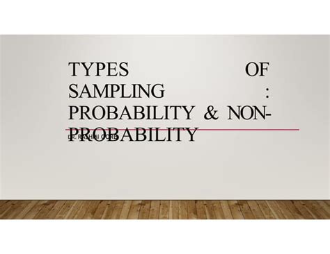 Image result for Probability and Non Probability Sampling PDF