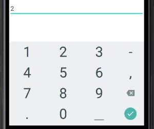 Image result for Android Input Keyboard Multi-Line Submit