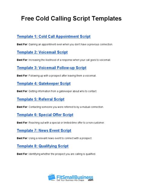 Client Cold-Call Script に対する画像結果