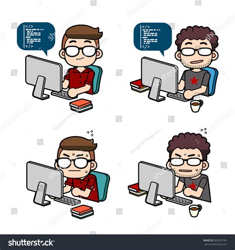 Image result for Simple Cartoon Characters to Code in Programming