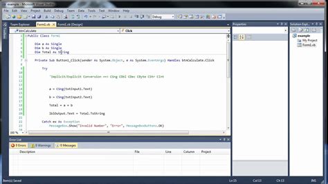 Image result for Visual Basic Format