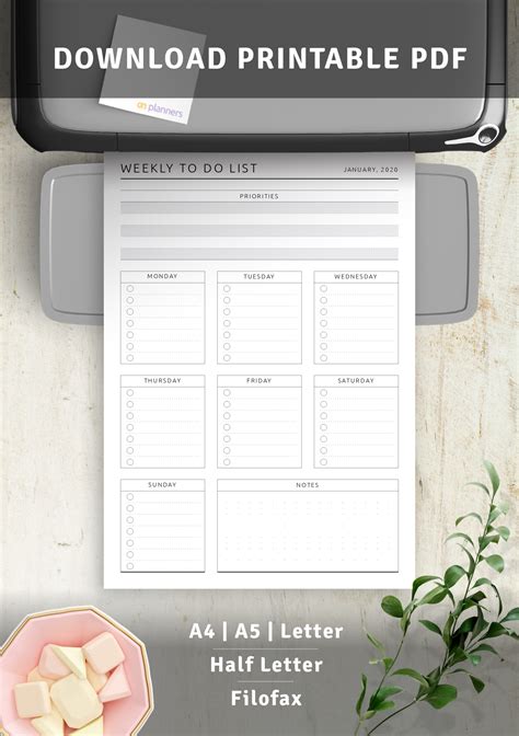 Image result for Weekly O Do List