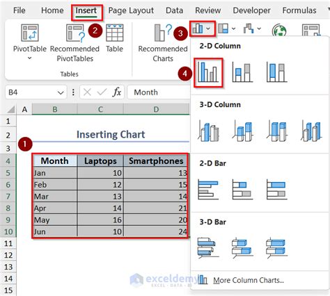 Image result for Add Data Chart to Excel