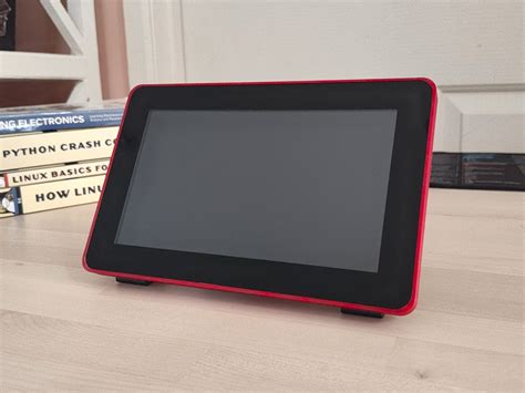 Toradh íomhá ar raspberry pi touch screen case