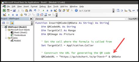 Toradh íomhá ar Visual Basic QR Code Excel