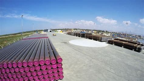 Toradh íomhá ar Gas Pipe Storage Yard