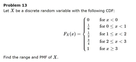 Toradh íomhá ar PDF and CDF Table of Discrete Random Variable