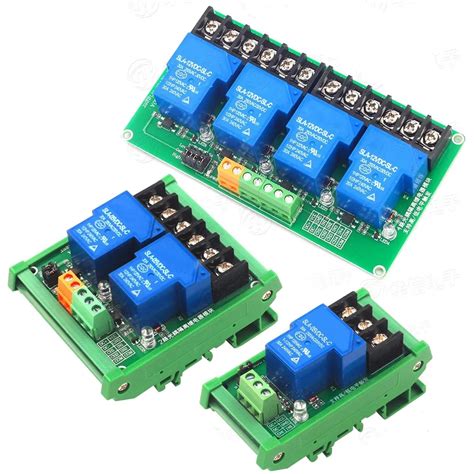 Toradh íomhá ar 4 Relay Module High Low Level Trigger