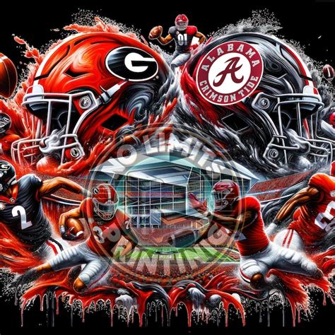 Image result for Georgia Alabama Game Score Poster