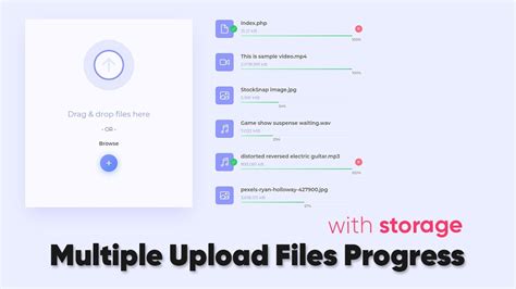 Image result for Upload File UI with Progress Bar