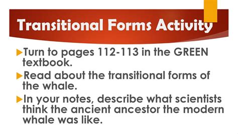 Image result for Transitional Forms Images