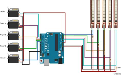 Master/Slave Arduino Tinkercad Using Flex Sensor に対する画像結果