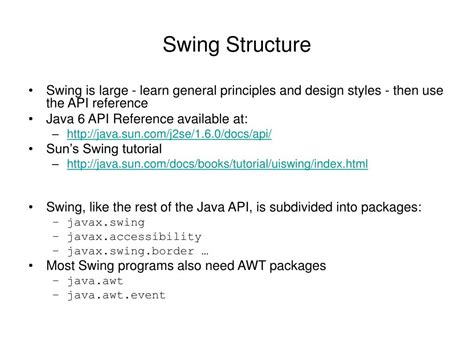 Image result for Swing Components in Java Mind Map