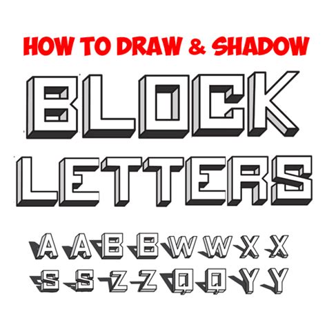 Image result for Lettering 3D Block Letters