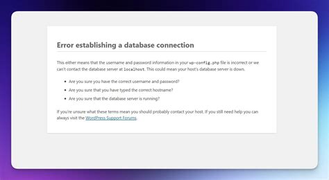 Image result for WordPress Database Error Lost Connection to MySQL