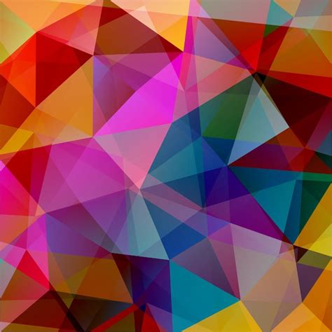 Image result for Colorful Triangle Pattern Background