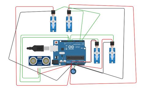 Image result for Multiple Servo Arduino Tinkercag