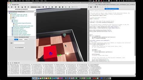 Webots Distance Sensor に対する画像結果