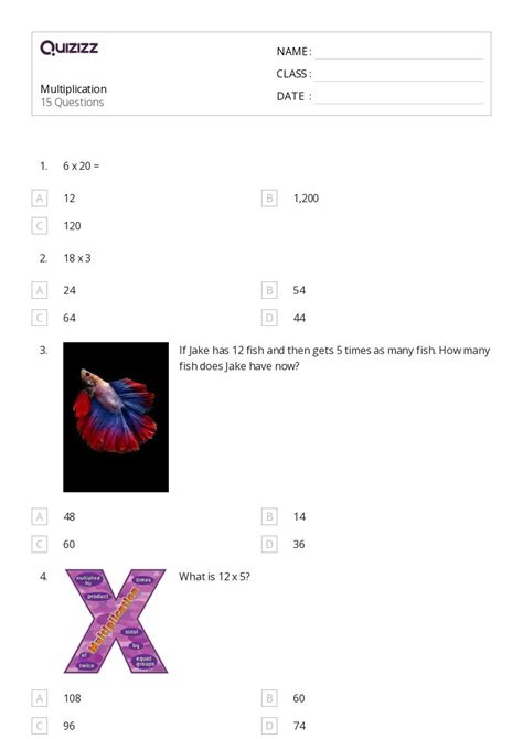 Image result for Year 6 Multiplication Worksheets