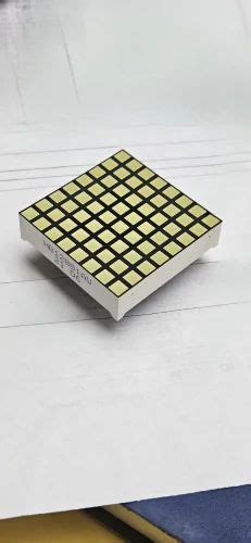 Toradh íomhá ar 5X7 LED Matrix
