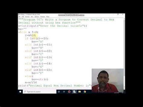 Image result for How to Convert Hexadecimal to Decimal in Python without Inbuilt Function
