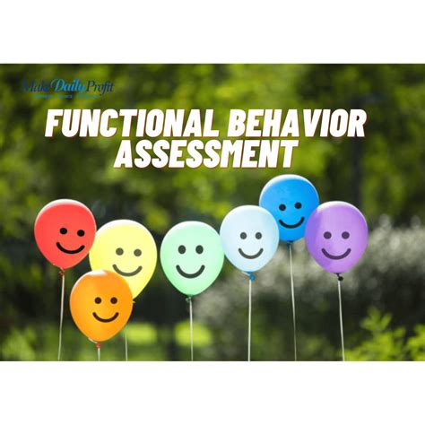 Functional Behavior Assessment Example に対する画像結果