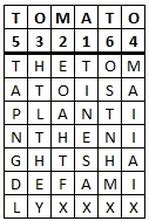 Image result for Complete Columnar Cipher
