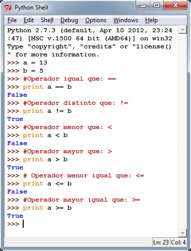 Operadores Python に対する画像結果