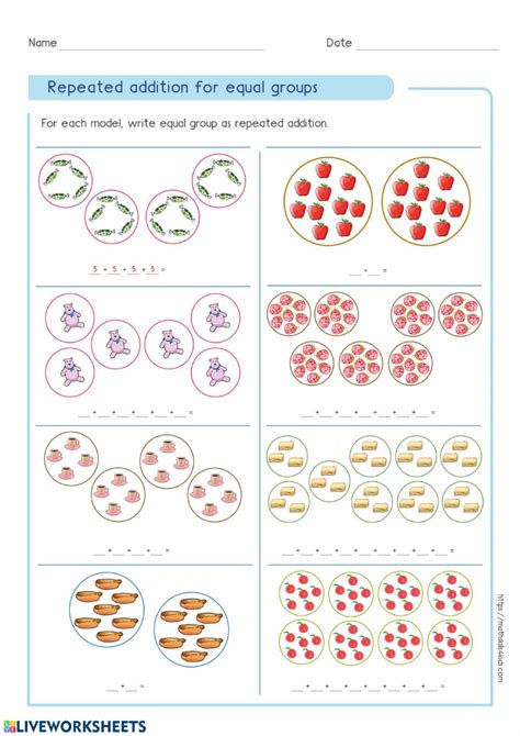 Image result for Addition and Multiplication Worksheets
