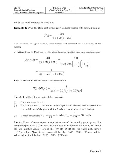 Bode Plot of Notes に対する画像結果