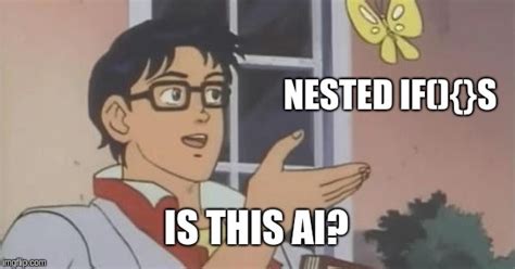 Toradh íomhá ar Nested IF Python Meme