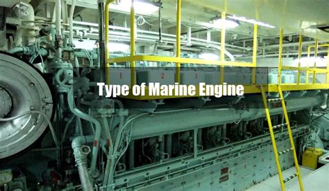 Types of Main Engine in Ships - Cosmic Marine Services