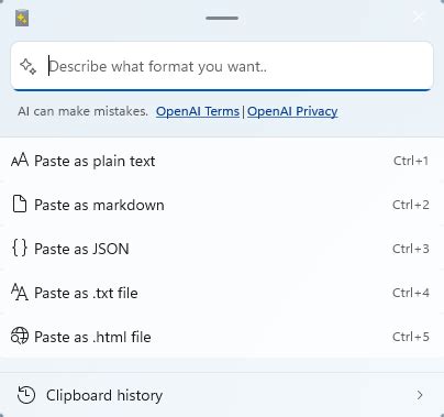 Control Paste Mouse に対する画像結果