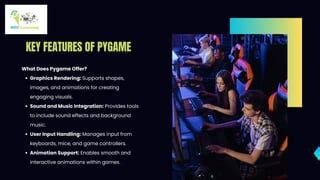 Pygame Features に対する画像結果