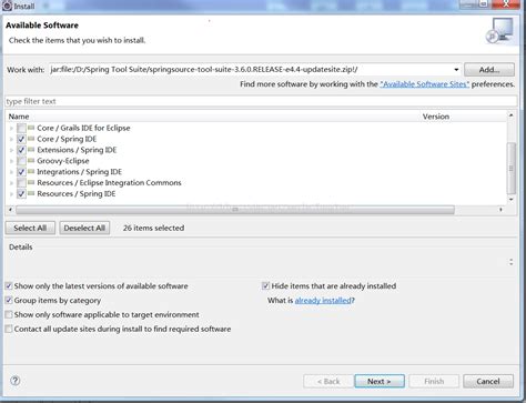 Toradh íomhá ar Spring Tool Suite Environment Variables
