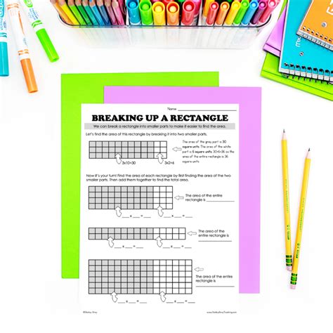 Area Model Multiplication Example に対する画像結果