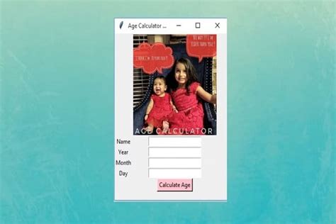 Age Calculator in Python Using Tkinter Images に対する画像結果