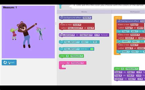 Image result for Code.org Dance Party