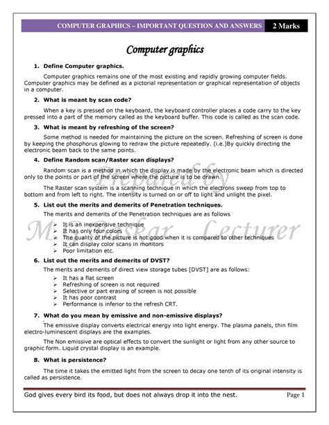 Afbeeldingsresultaten voor Compter Graphics Questions