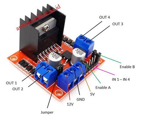 Afbeeldingsresultaten voor 4 Motor Driver Arduino