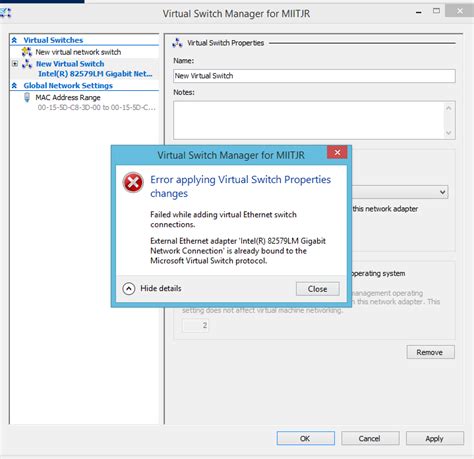 Hyper-V Networking No Communication に対する画像結果
