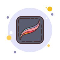 Image result for Light Blue Procreate Icon